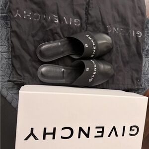 Givenchy Black Mules